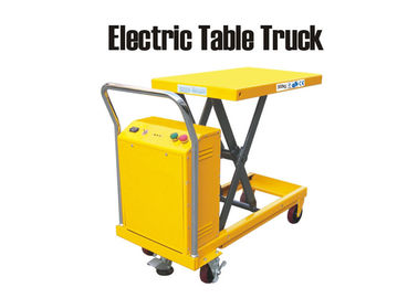 গুণ  500kg Loading Electric Lift Table , Industrial Lift Tables Customized Size কারখানা