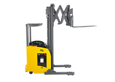 গুণ  AC Motor Double Reach Forklift Reach Distance 1200mm Good Turning Performance কারখানা